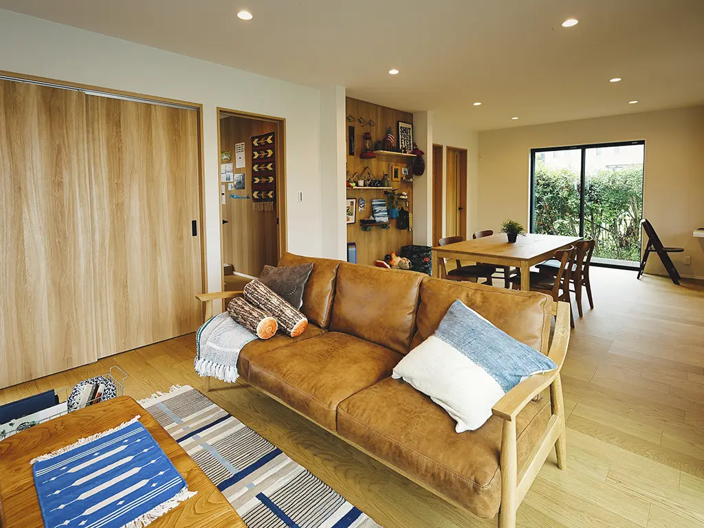 リビングとキッチン