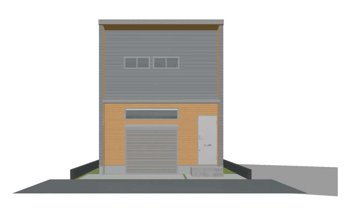 GARAGE North Plan - Facade