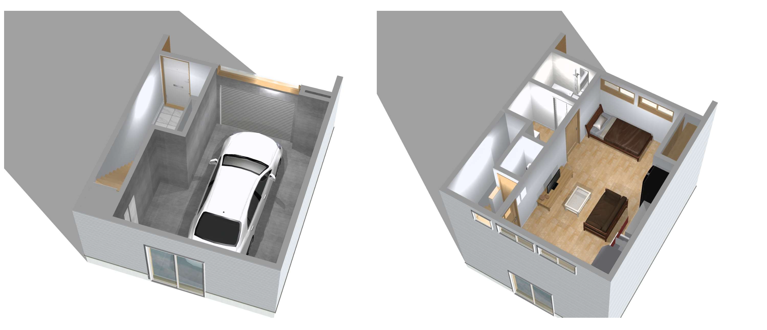 GARAGE North Plan - Interior