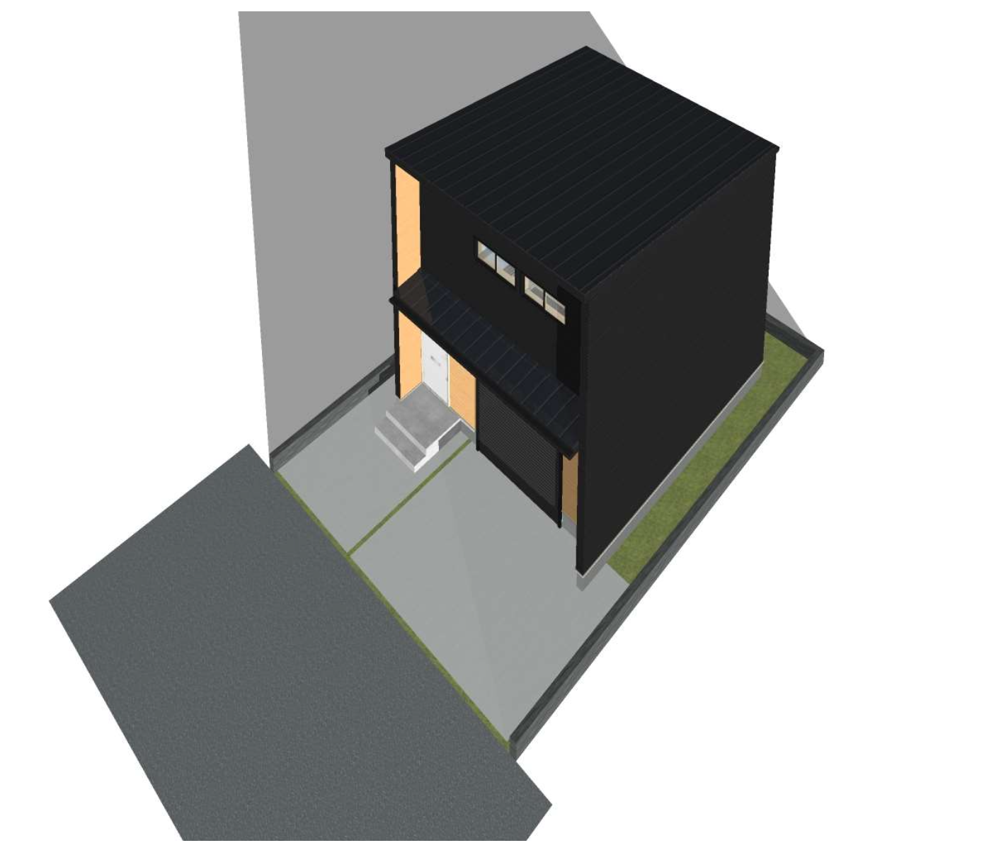GARAGE South Plan - Birds eye