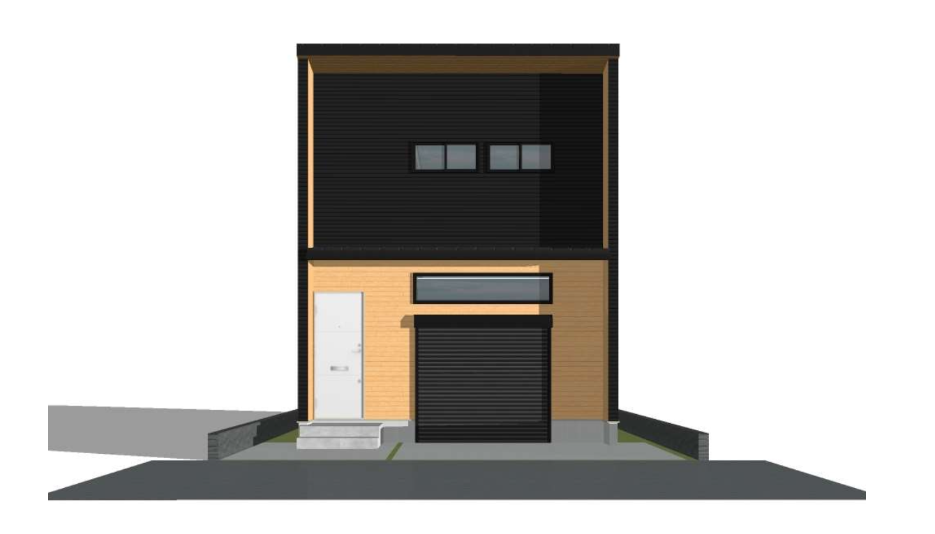 GARAGE South Plan - Facade
