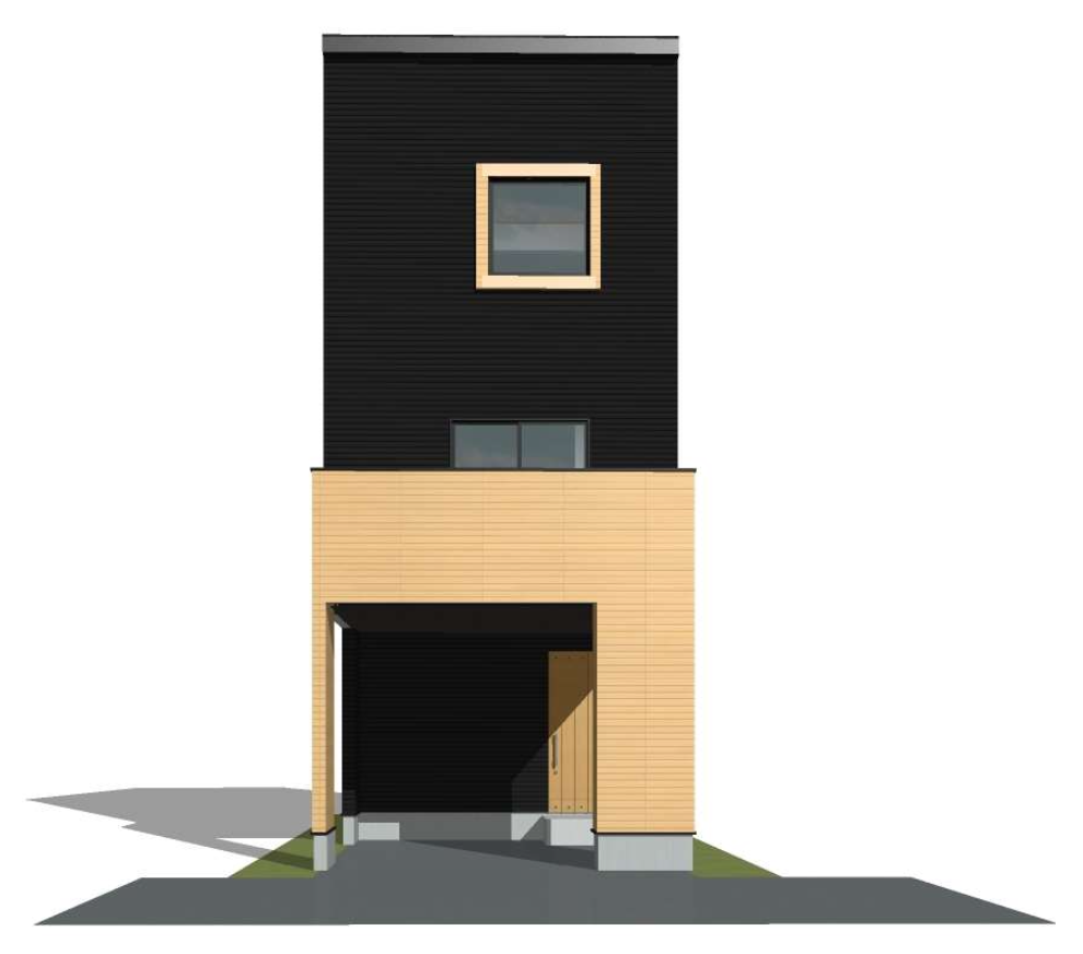 Lean South Plan - Facade